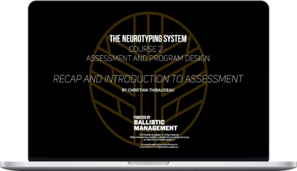 Christian Thibaudeau – Neurotyping 2: Program Design