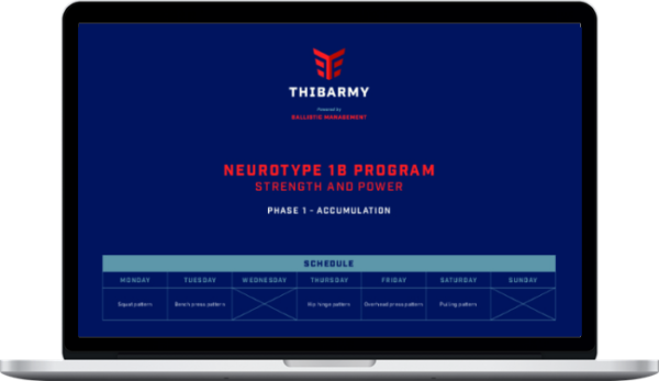 Christian Thibaudeau – Neurotype 1B Strength & Power Program