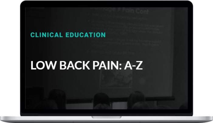 Jacob Templar – Low Back Pain