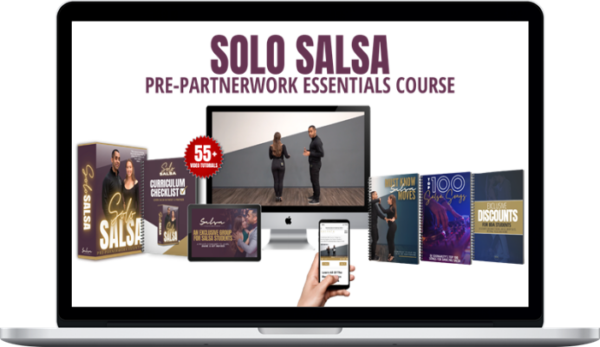 Bachata Dance Academy – Solo Salsa, Pre-Partnerwork Essentials Course