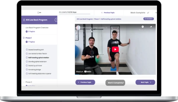 Ryan Foley – IKN Low Back Program